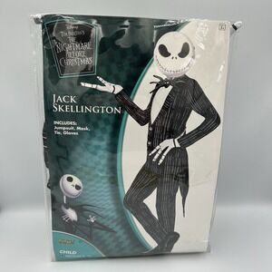 Spirit Halloween The Nightmare Before Christmas Skellington Costume Child M 8-10